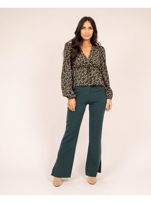 Blusa fluida con stampa FERINE - Kiabi