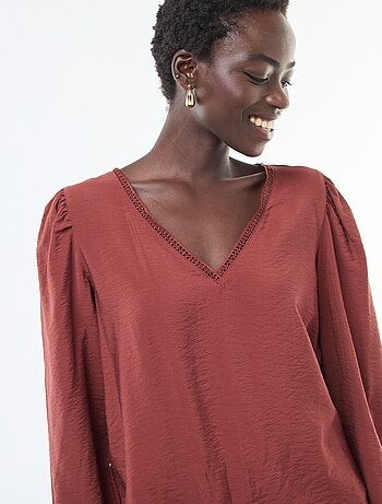 Blusa fluida tinta unita 'JDY'