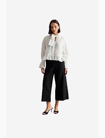 Blusa in cotone mixray