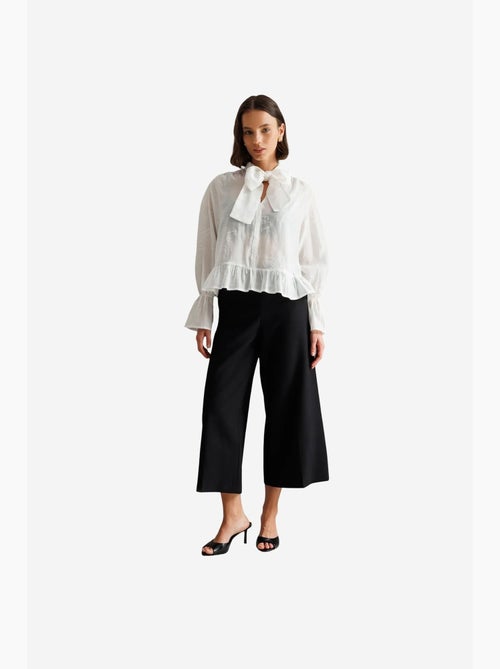 Blusa in cotone mixray - Kiabi Blusa in cotone mixray - Kiabi