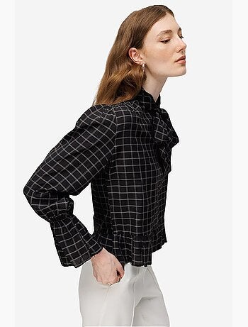 Blusa in cotone mixray