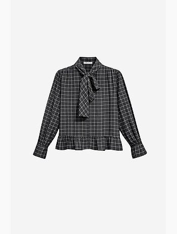 Blusa in cotone mixray