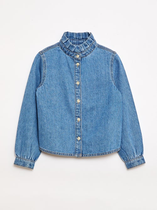 Blusa in denim - Kiabi
