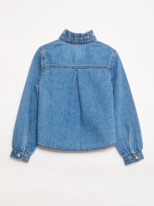Blusa in denim - Kiabi