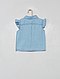     Blusa in denim ricamato vista 2
