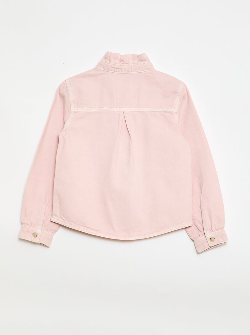 Blusa in denim Rosa - Kiabi