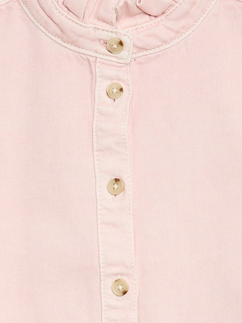 Blusa in denim Rosa - Kiabi
