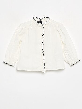 Blusa in dobby