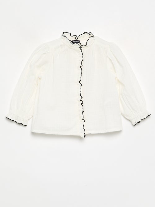 Blusa in dobby - Kiabi