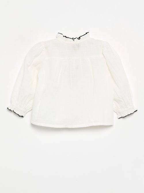 Blusa in dobby - Kiabi