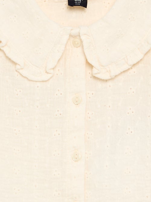 Blusa in garza di cotone - Kiabi Blusa in garza di cotone - Kiabi