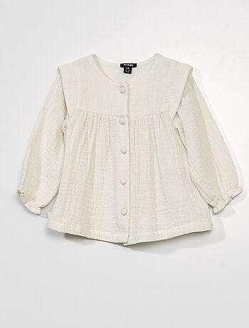 Blusa in garza di cotone - Kiabi