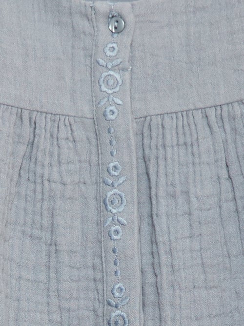 Blusa in garza di cotone - Kiabi