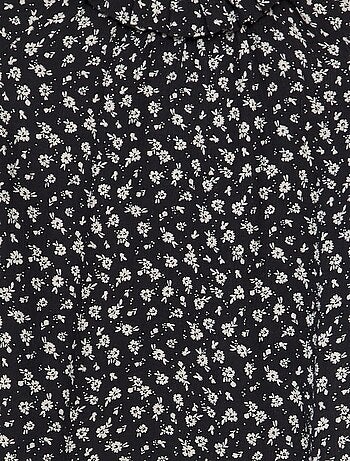 Blusa in maglia crêpe - collezione facile da indossare