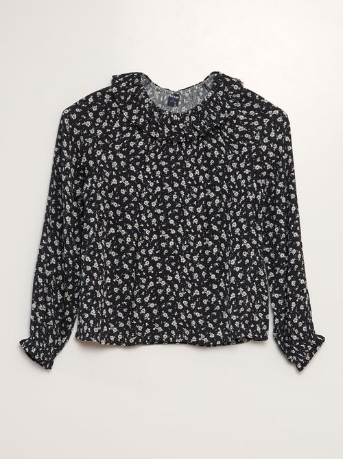Blusa in maglia crêpe - collezione facile da indossare - Kiabi