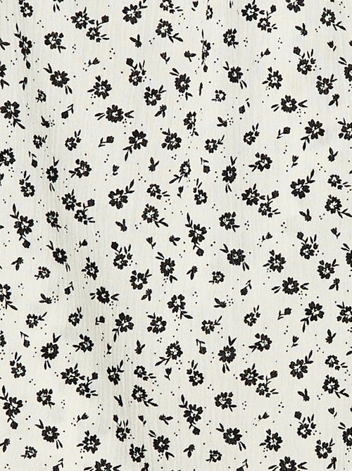 Blusa in maglia crêpe con collo elasticizzato - So Easy - Kiabi