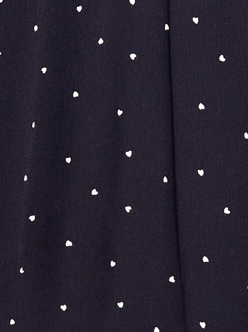 Blusa in maglia crêpe con collo elasticizzato - So Easy - Kiabi