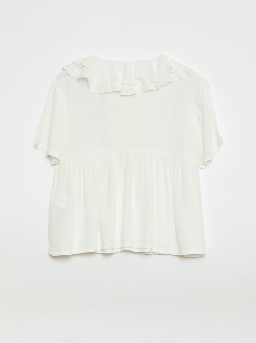 Blusa in maglia leggera con motivo - Kiabi