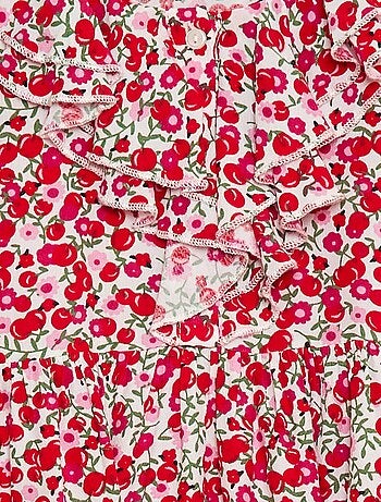 Blusa in maglia leggera con motivo