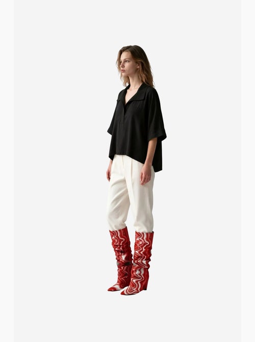 Blusa in misto modal busem - Kiabi Blusa in misto modal busem - Kiabi