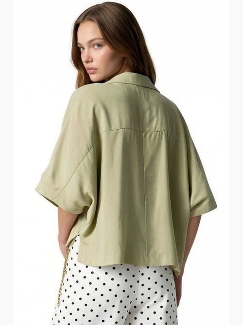 Blusa in misto modal busem - Kiabi Blusa in misto modal busem - Kiabi