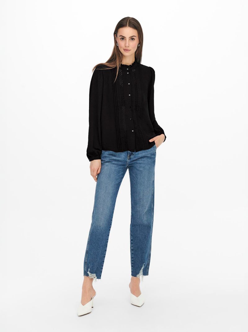 Blusa in pizzo 'JDY' nero - Kiabi