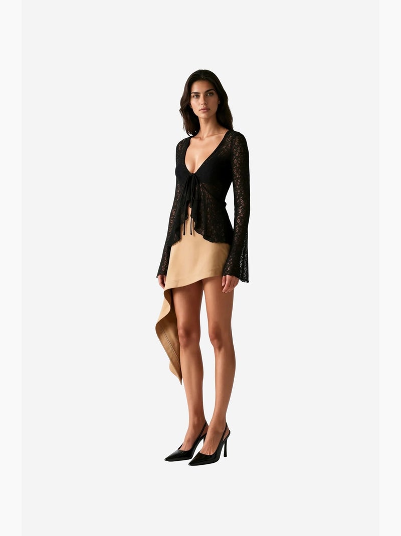 Blusa in poliammide ed elastan busem Nero - Kiabi