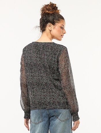 Blusa in voile stampata 'JDY'