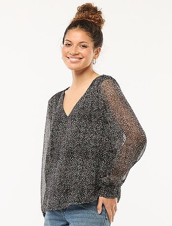 Blusa in voile stampata 'JDY'