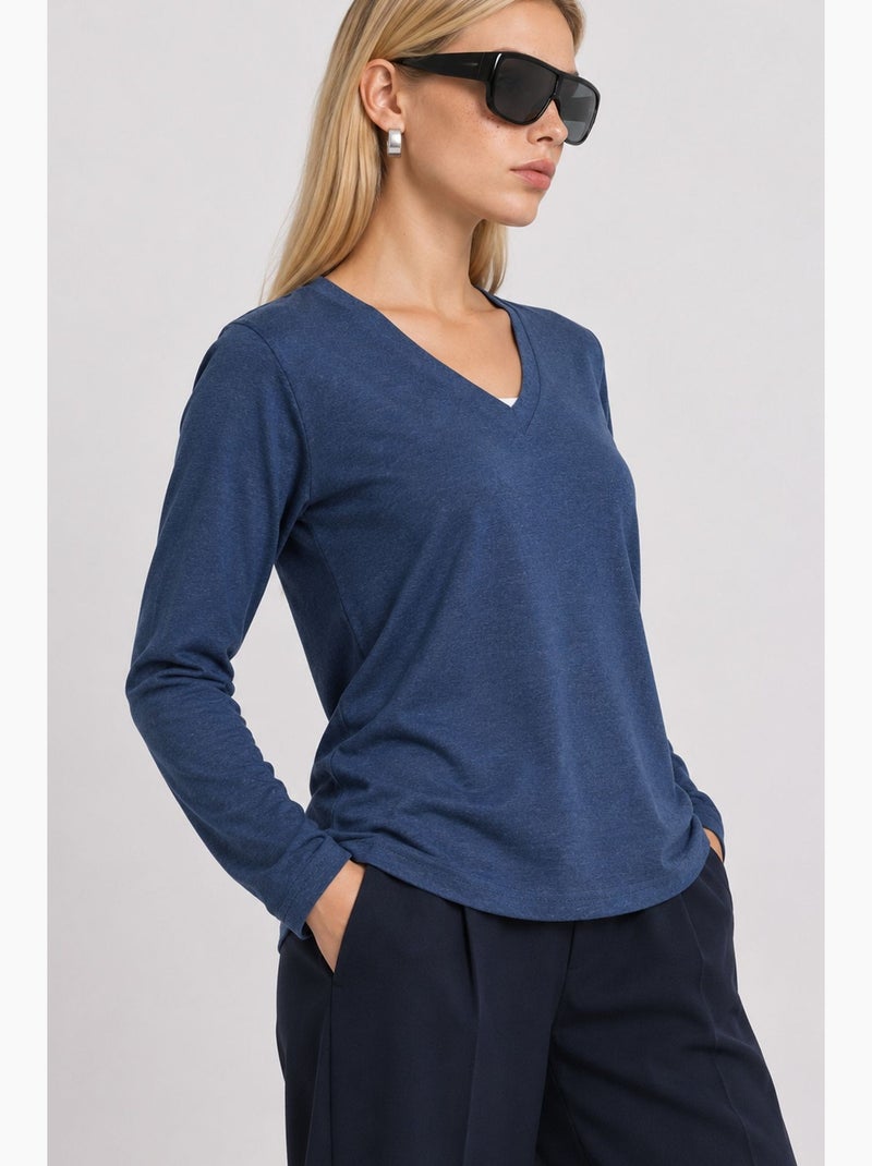 Blusa istanbul Blu - Kiabi