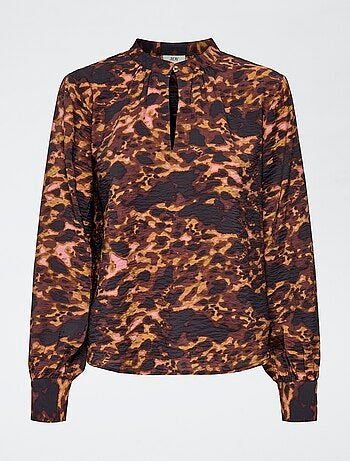 Blusa 'JDY' con stampa animalier