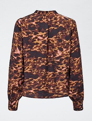 Blusa 'JDY' con stampa animalier
