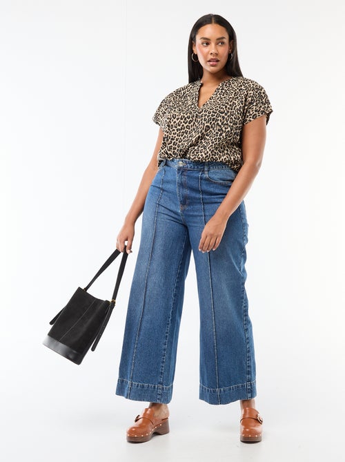 Blusa leggera a maniche corte - Kiabi