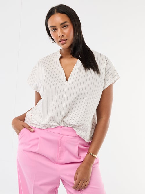 Blusa leggera a maniche corte - Kiabi