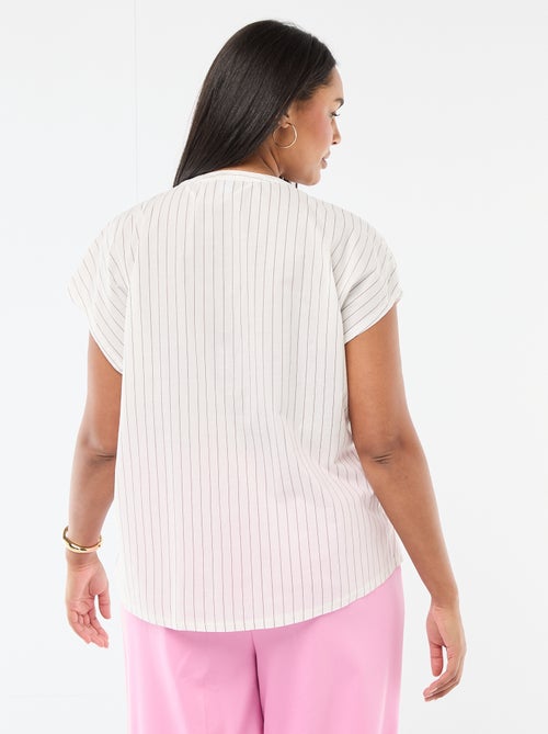 Blusa leggera a maniche corte - Kiabi
