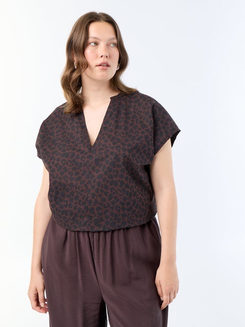 Blusa leggera a maniche corte - Kiabi