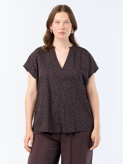 Blusa leggera a maniche corte - Kiabi