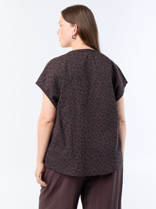 Blusa leggera a maniche corte - Kiabi