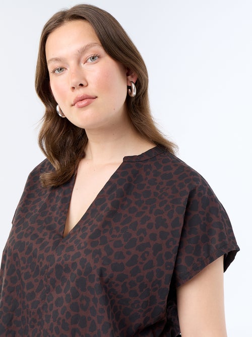 Blusa leggera a maniche corte - Kiabi