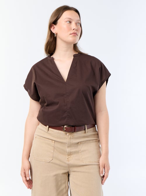 Blusa leggera a maniche corte - Kiabi