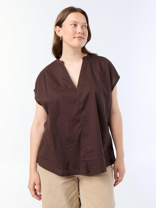 Blusa leggera a maniche corte - Kiabi