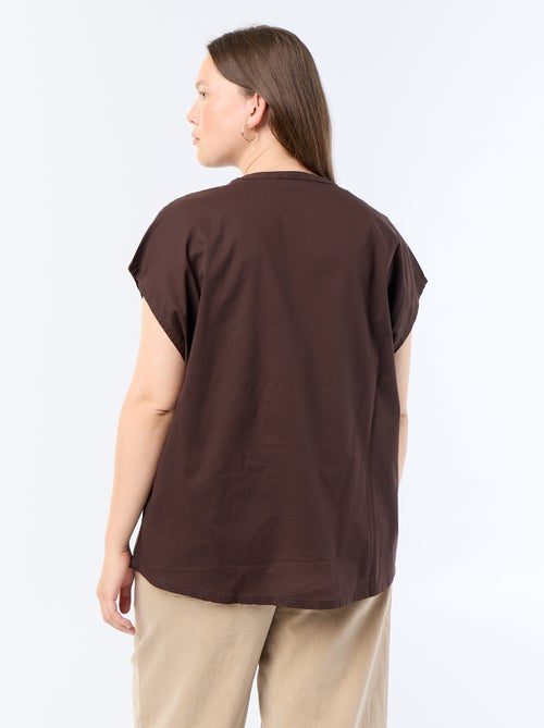 Blusa leggera a maniche corte - Kiabi