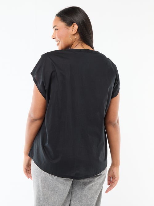 Blusa leggera a maniche corte - Kiabi