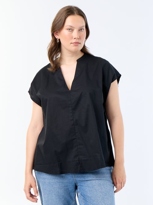 Blusa leggera a maniche corte - Kiabi