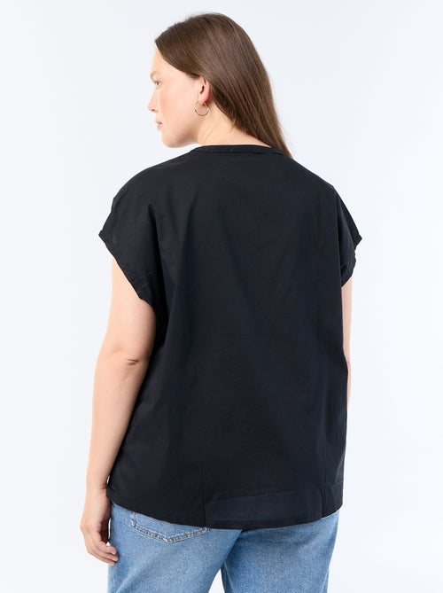 Blusa leggera a maniche corte - Kiabi