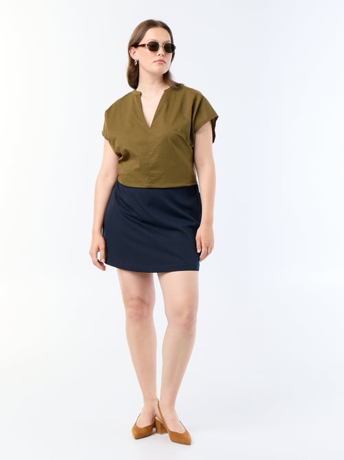 Blusa leggera a maniche corte - Kiabi