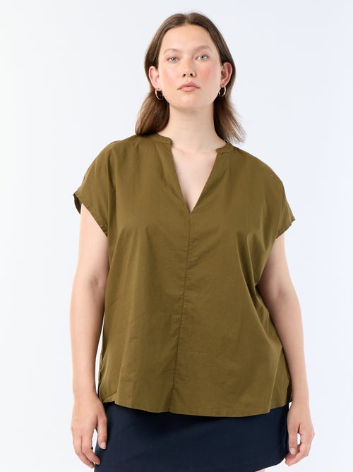 Blusa leggera a maniche corte - Kiabi