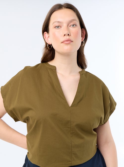 Blusa leggera a maniche corte - Kiabi