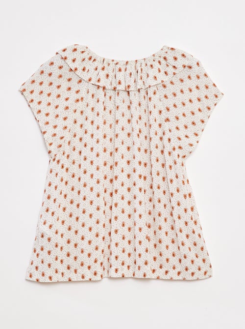 Blusa leggera senza maniche tinta unita - Kiabi