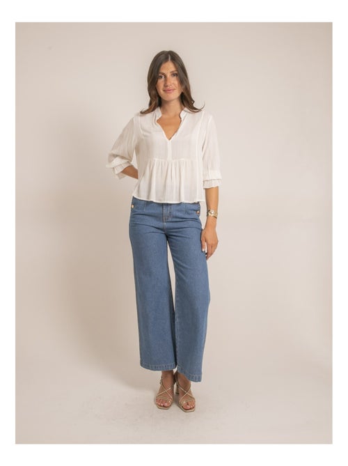 Blusa lurex FERGIE - Kiabi
